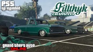 GTA 5 Online Carmeet Ps5 No modded Park n' chill | takeover | cut ups