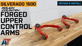 2007-2018 Silverado 1500 Rough Country Forged Upper Control Arms Review & Install