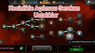 Kesinlikle Açılması Gereken Ustalıklar
