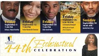 Benevolent Love Ministries | 44th Ecclesiastical Celebration | Guest Speaker Elder David Hollis