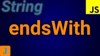 JavaScript String endsWith