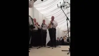 Sectia suflatori a ansamblului Cindrelu Junii Sibiului
