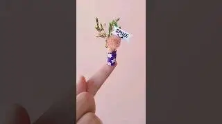 Mini flower pot/ DIY with glass bottle #shorts #trending #diy
