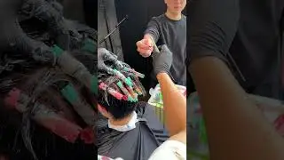 Nanny-level#Messy texture ironing tutorial still can t learn it#Curly hair#Boys permed hai