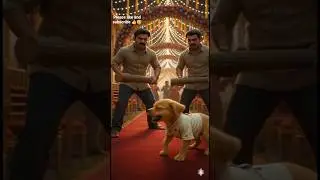 Cute Puppy Decorated Marriage Venue 🥹🥹#cartoonshorts #cuteanimal #hearttouching #shorts