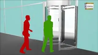 Full height turnstile gate (STWORLD)