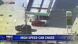 High speed car chase
