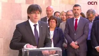Government to call the referendum and apply its results, despite Spain&rsquo;s threats