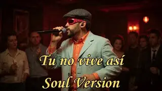 Tu No Vive As&iacute; &ndash; Soul Version 🎙️ Vintage 1950s Soul Cover | Timeless Old School Vibes