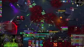 Mythic Shriekwing - Aff Lock PoV