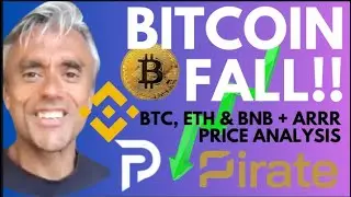 БИТКОИН ПАДЕТ! НАСКОЛЬКО НИЗКО ОН ПАДЕТ! АНАЛИЗ ЦЕН BTC, ETH, BNB, ARRR!