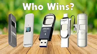 Защитите свои данные с уверенностью: 5 лучших USB-флеш-накопителей с шифрованием по отпечаткам па...