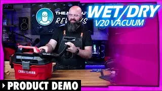 This battery vacuum really sucks - it's my favorite Craftsman V20 tool!