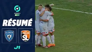 SC BASTIA - STADE LAVALLOIS (0 - 2) - Résumé - (SCB - SLMFC) / 2022-2023