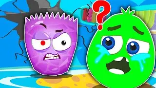 Веселый обучающий мультфильм: ТВЕРДОЕ и МЯГКОЕ с Опом и Бобом | Любимый мультфильм для детей