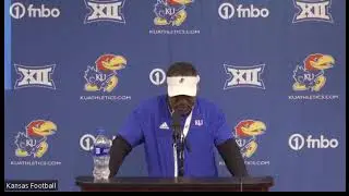 Kansas WRs coach Terrence Samuel on his new role, competition and spring practice