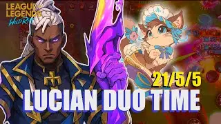 Wild Rift - DUO TIME - 2 V 9 - ELO HELL after RANK RESET ! LUCIAN ADC