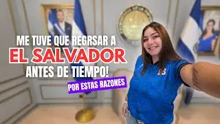 Me volví a EL SALVADOR por estas razones! Mi viaje por Argentina terminó antes de tiempo😱🇸🇻🇦🇷