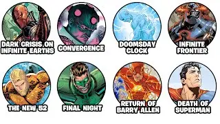 Most Major DC Comics Events Explained in 9 Minutes (PART 2)