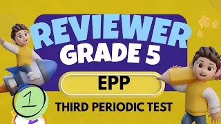 EPP 5 REVIEWER #1 3rd Quarter