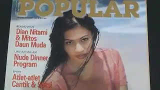Majalah POPULAR No. 119 Desember 1997 Maria, Poppy dan Anie Swimwear