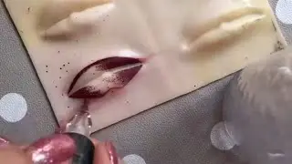 Watch Me Lip Tattoo - AT SPEED! (Latex Timelapse)