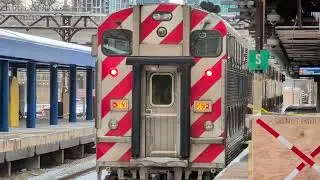 Metra MED Line Trains at Van Buren St 1/14/26