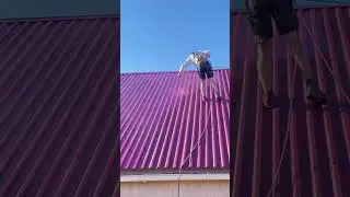 ФАРБУВАННЯ ДАХУ. ПОКРАСКА КРЫШИ. Покрасим Кровлю Киев и обл. #фарбуваннядахів  #покраскакрыши
