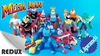 MEGAMAN PERSONAGGI - BANDAI 1995 - BACK THEN REDUX VINTAGE REVIEW