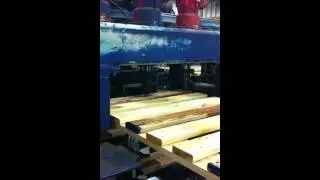 Produktionslinie f&uuml;r Paletten