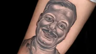 How to draw portrait tattoo
