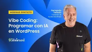 Vibe Coding: C&oacute;mo programar con IA en WordPress | Webinar