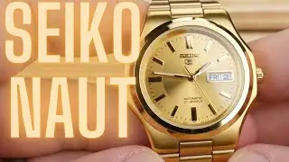 The Gold Seiko SNKK52 AKA The SeikoNaut I A Gold Plated Guilty Pleasure