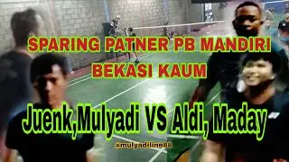 SPARING PATNER PB MELATI BEKASI KAUM, JUENK,MULYADI VS ALDI, MADAY
