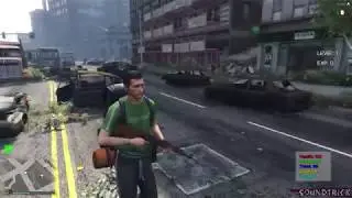 [ GTA V ONLINE ZOMBIE SURVIVAL ROLEPLAY ] NPC GUARDS PROTECTING BASE 1 [ FIVEM SERVER ]