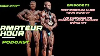 ARE INJECTABLE PRE WORKOUTS AND PUMPS REALLY WORTH IT? | AMATEUR HOUR EP.73