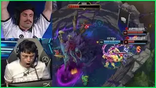 Caedrel Reacts To G2 Yike's Insane Skarner Ult To Secure Baron