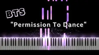 BTS - Permission To Dance | Piano Cover (Slow Version)