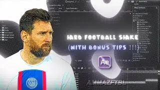 Football Hard Shake After Effects Tutorial II BEST SHAKE ON INTERNET YET !!!!