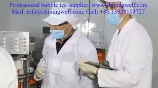The top bubble tea machine, bubble tea production line by shiningwell