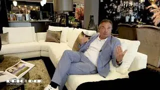 Zitgroep Zola met een prachtige poef, en een heerlijk zitcomfort.