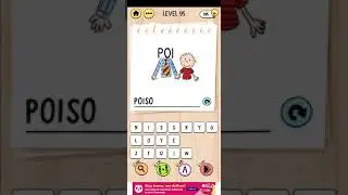 Tricky Words Level 95 walkthrough solution | Brain Test Tricky Words