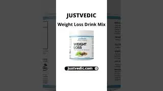 Justvedic Weight Loss Drink Mix - Helps with Weight Loss & Fat Reduction #justvedic #shorts