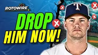 5 Players You NEED To DROP Today II Fantasy Baseball