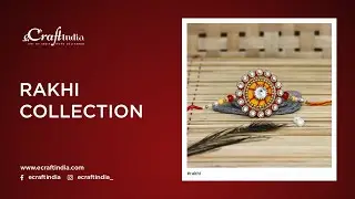 Discover eCraftIndia's Designer Floral Rakhi Online