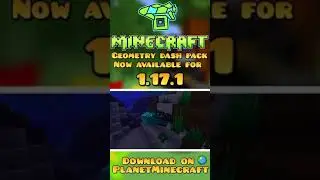 Geometry dash resource pack for Minecraft 1.17