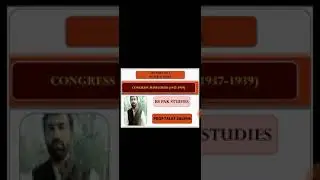 CONGRESS MINISTRIES 1937-1939