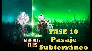 Mundo 14-10 | Condado Demoniaco - Pasaje Subterr&aacute;neo | Guardian Tales