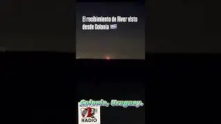 EL HIST&Oacute;RICO RECIBIMIENTO DE RIVER POR LA LIBERTADORES VISTO DESDE COLONIA, URUGUAY🔥🔥🔥🧨🧨🧨