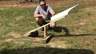 How to make a fleshing beam out of PVC pipe - DIY